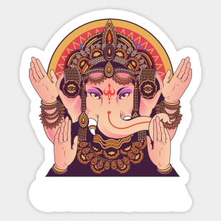 Ganesha 2 Sticker